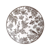 10 In. Rustik Design Plastic Plates | 40 Count
